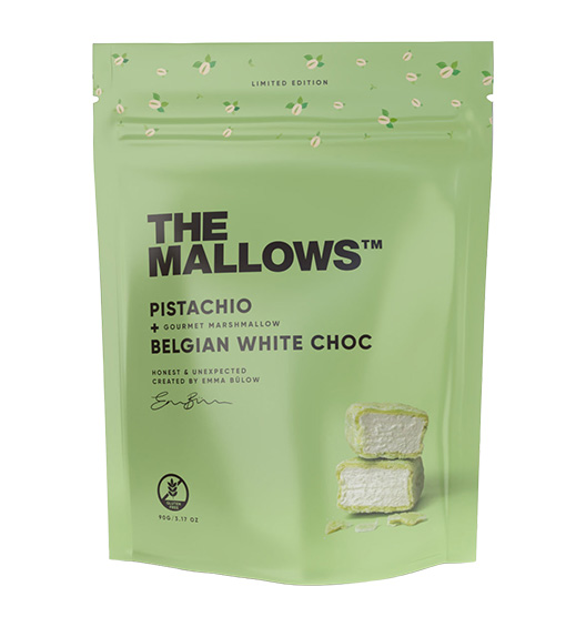Marshmallows mit Pistazie